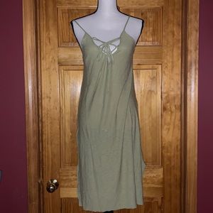 Michelle by Comune Sundress Army Green Small